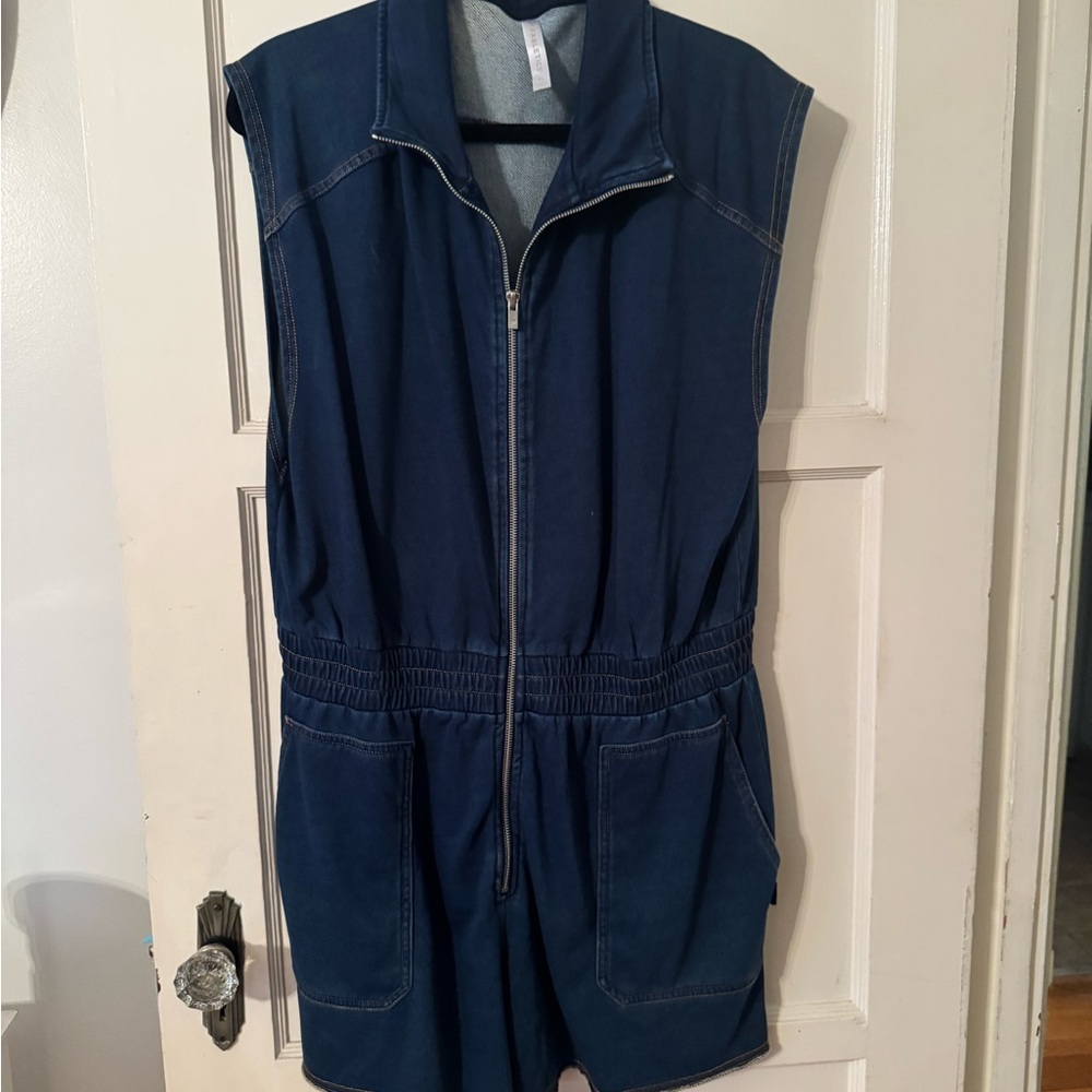 Fabletics Women's Navy Jumpsuit